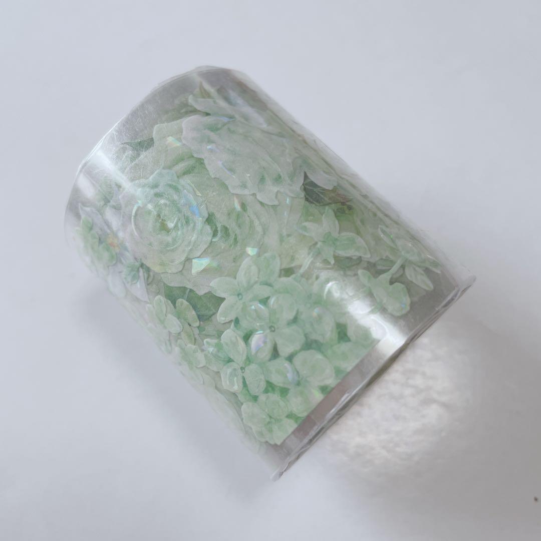 ♡海外マステ♡ 花柒所 さん 等风来（贝壳光）