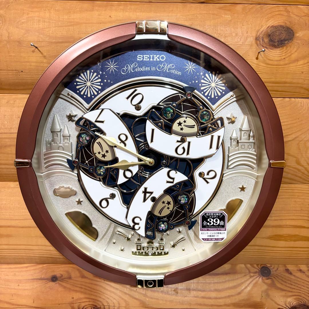 【極美品】SEIKO セイコー 30周年記念モデ RE601B からくり時計