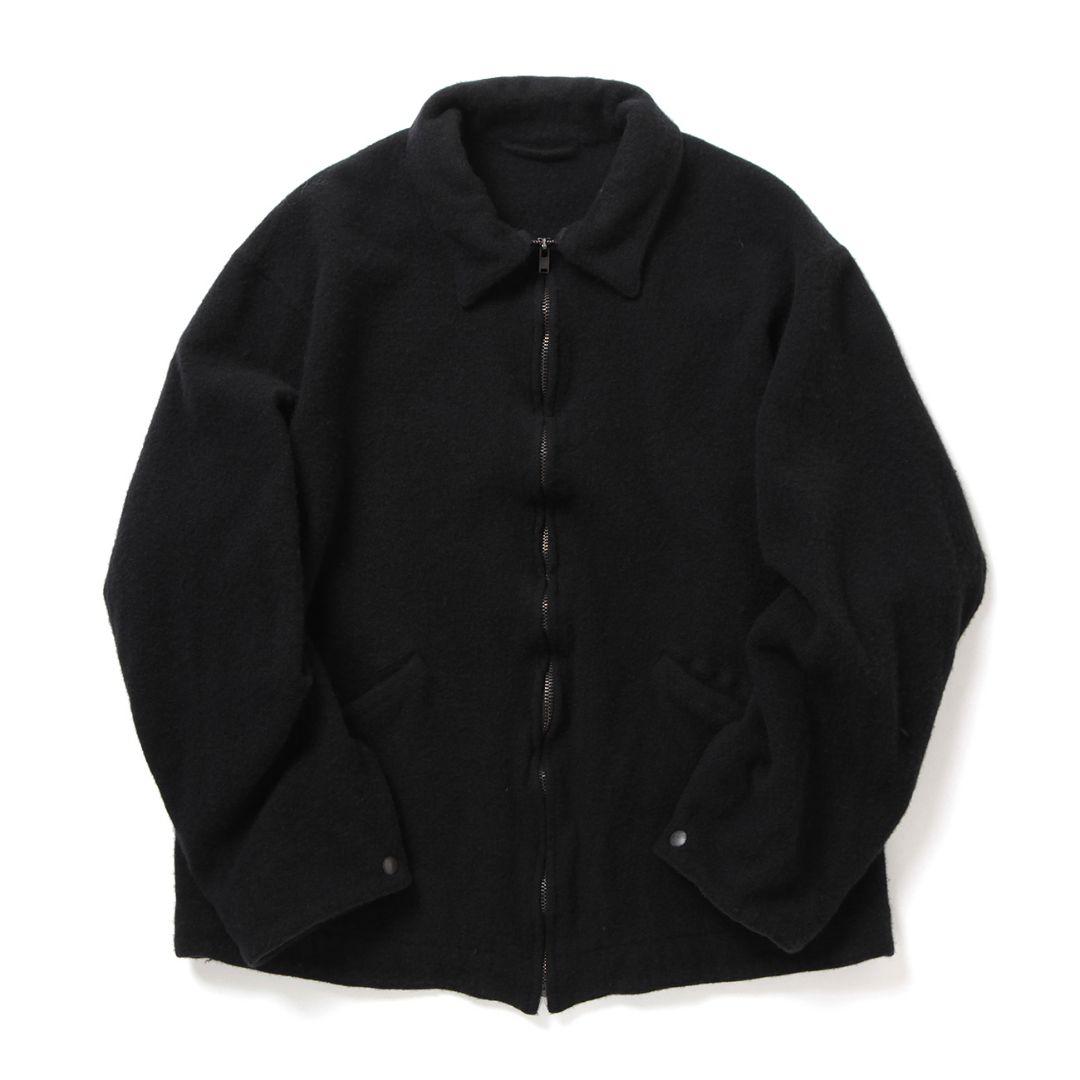 25AW COMOLI(コモリ) / 縮絨ウール ジップショートジャケット