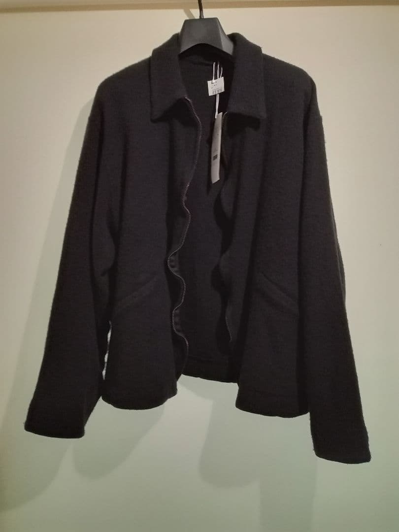 25AW COMOLI(コモリ) / 縮絨ウール ジップショートジャケット