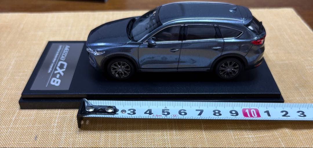 非売品 CX-8 1/43 ミニカー プレミアムマシーングレー
