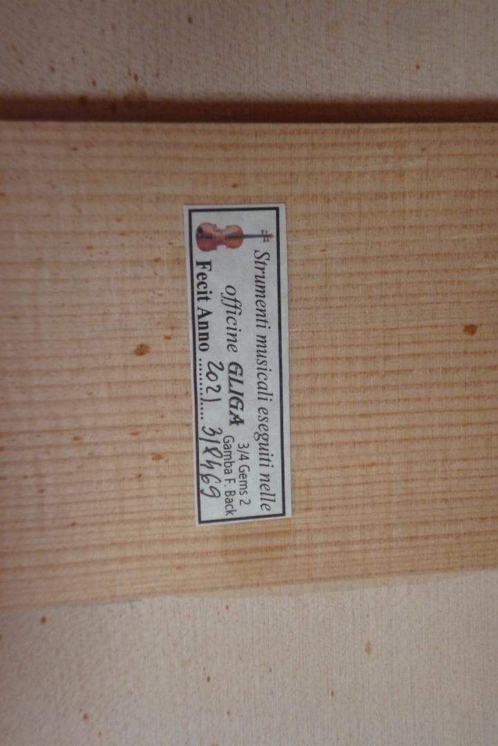 【直接手渡限定】GLIGA コントラバス GemsⅡ 2021製 Size3/4