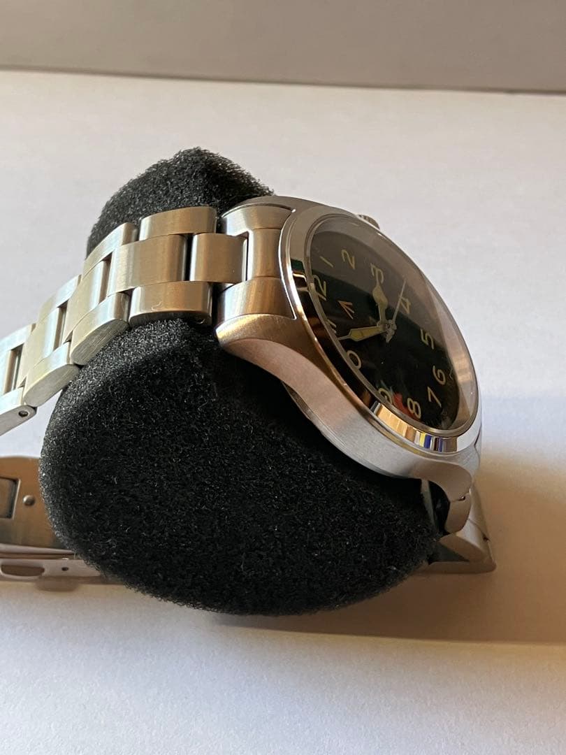 ミリタリーウォッチ 38㎜ 純正SSベルト新品　militado ml08