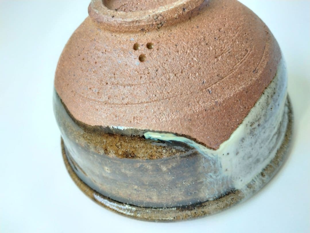 朝鮮唐津 片口　13代太郎右衛門　掛け分け　素晴らしい景色　料理鉢