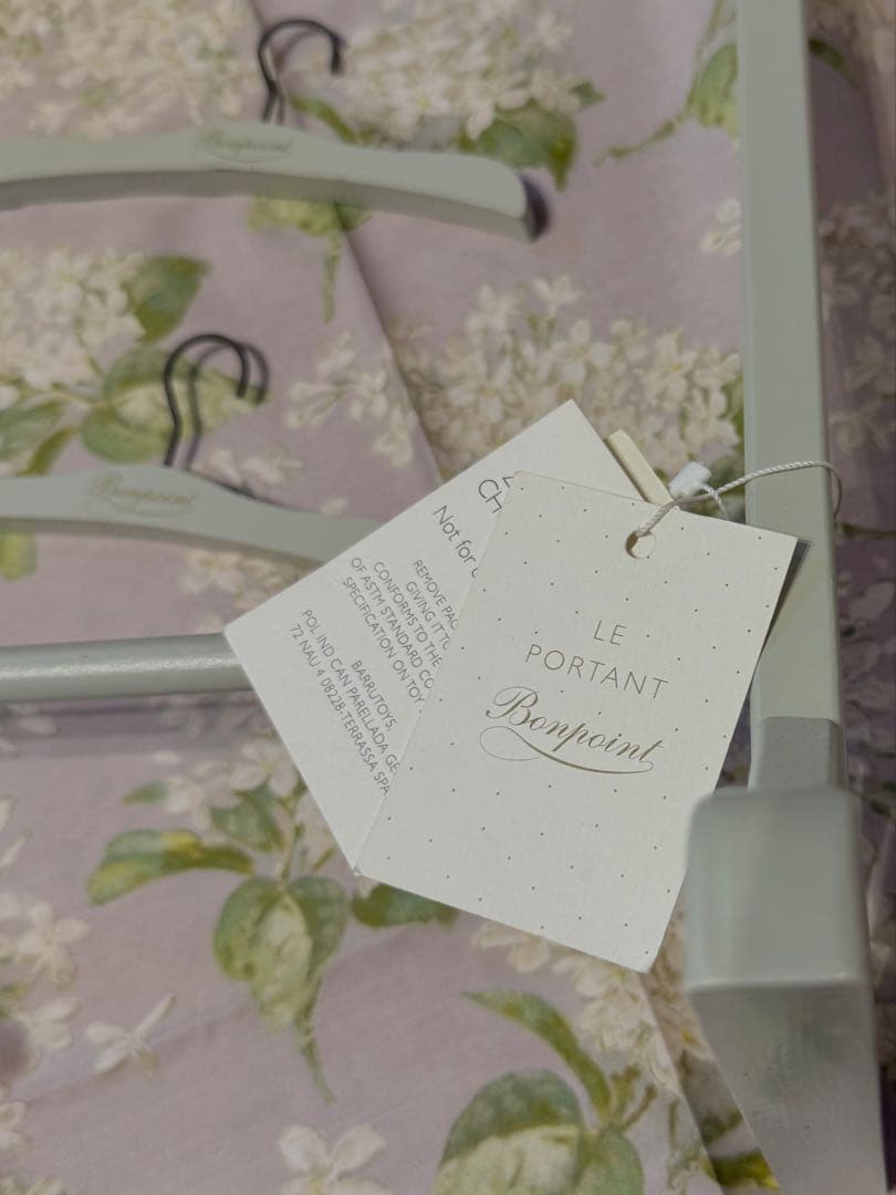 Bonpoint(ボンポワン)チェリーちゃん ハンガーラック 3ハンガー付き