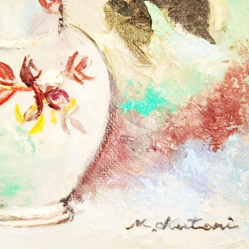 ☆奥谷全弘☆「 薔薇 」油絵 SM