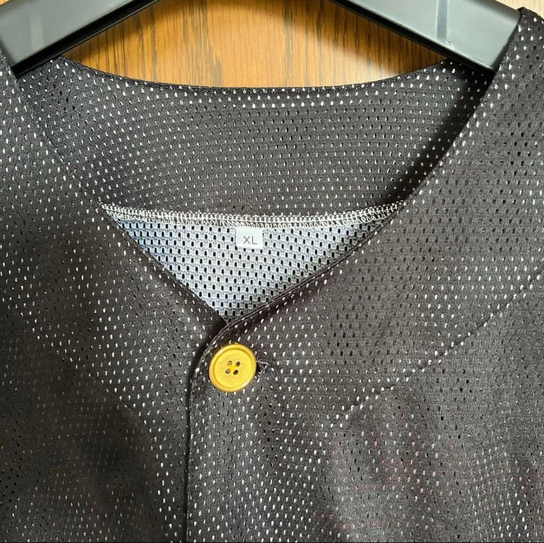 氣志團公式ベースボールシャツ 4番ピッチャーおまえ L 氣志團ちゃん