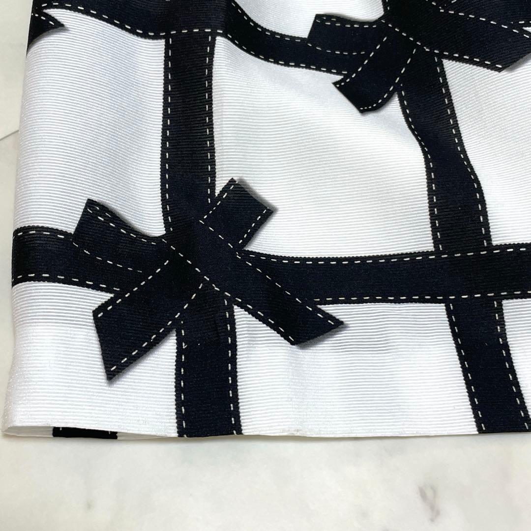 【タグ付き】エムズグレイシー フレアスカート リボン 40 L