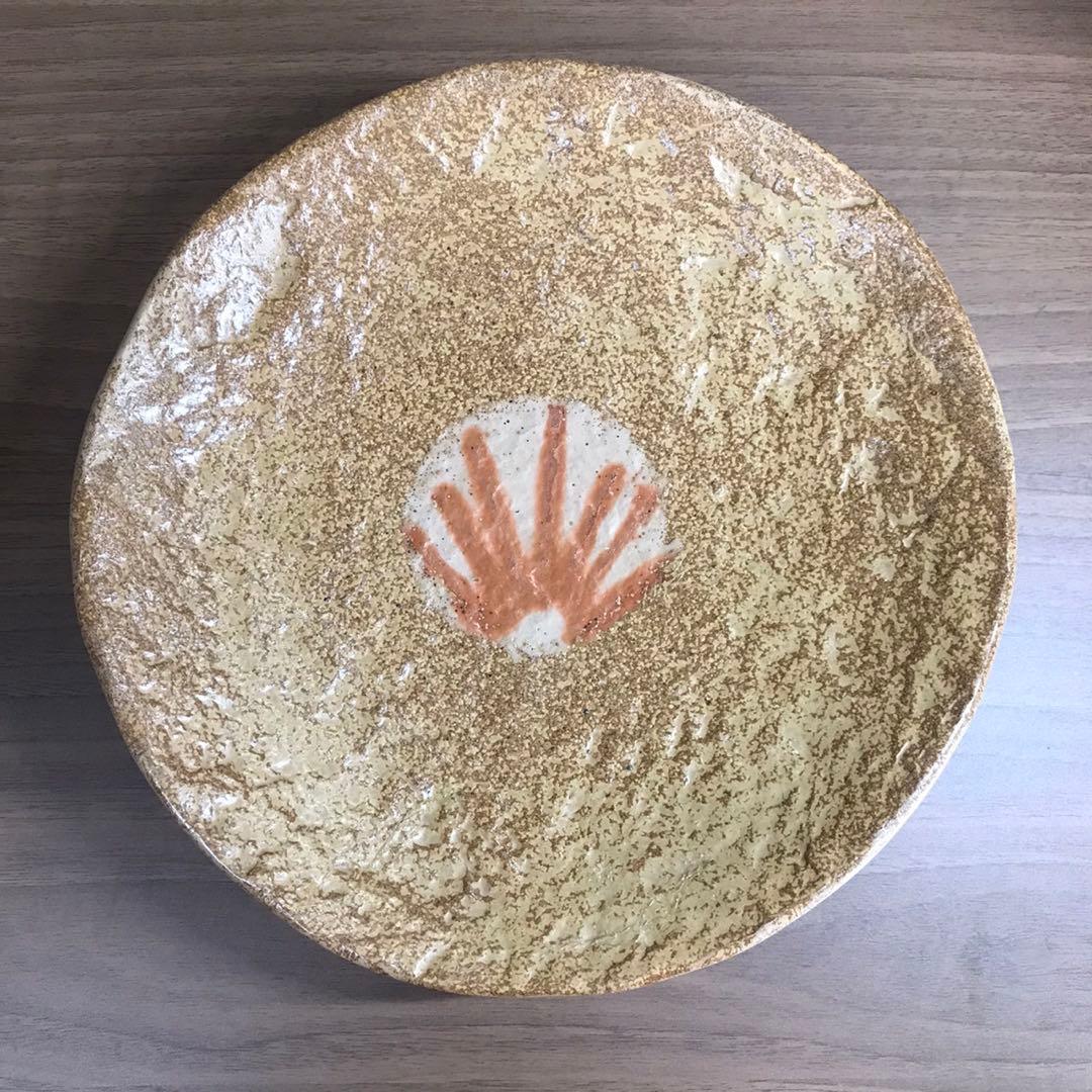 ZIKISAI 直齊陶房 備前焼 大皿 変形丸皿3足 - メルカリ