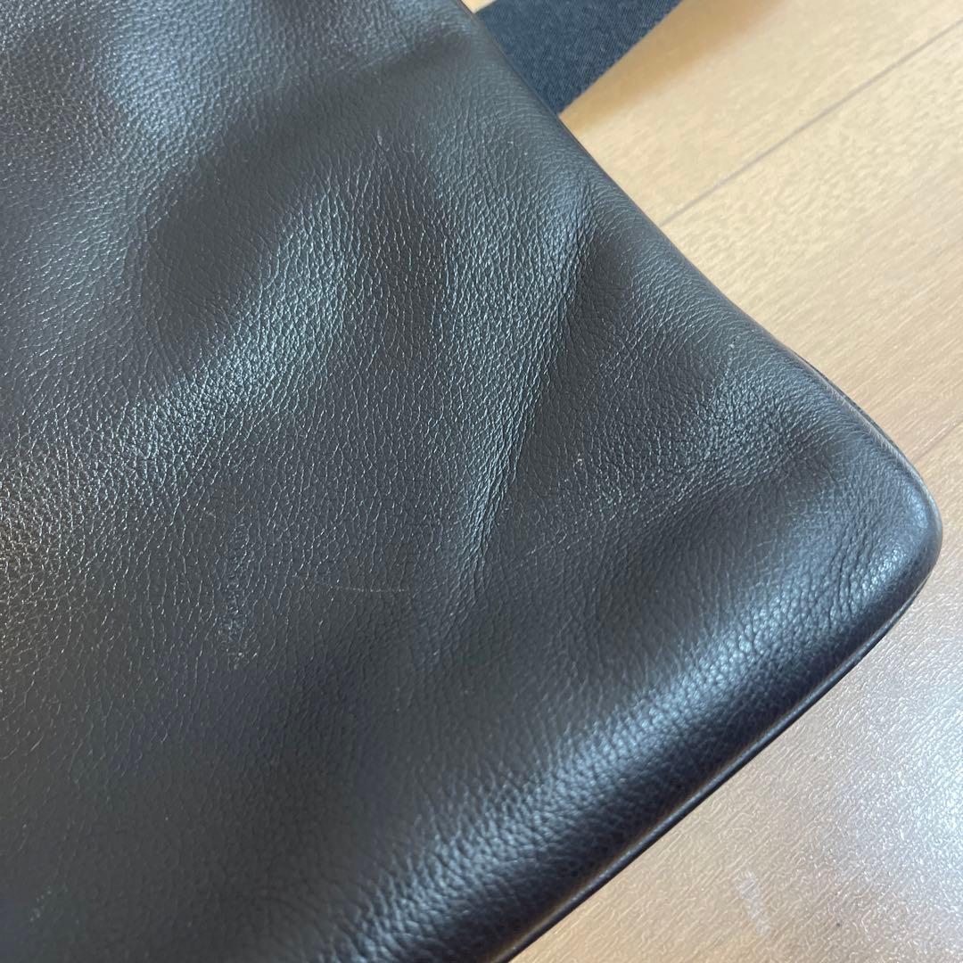 COACH ブラック ショルダーバッグ コーチ(COACH) レザー アウトレット