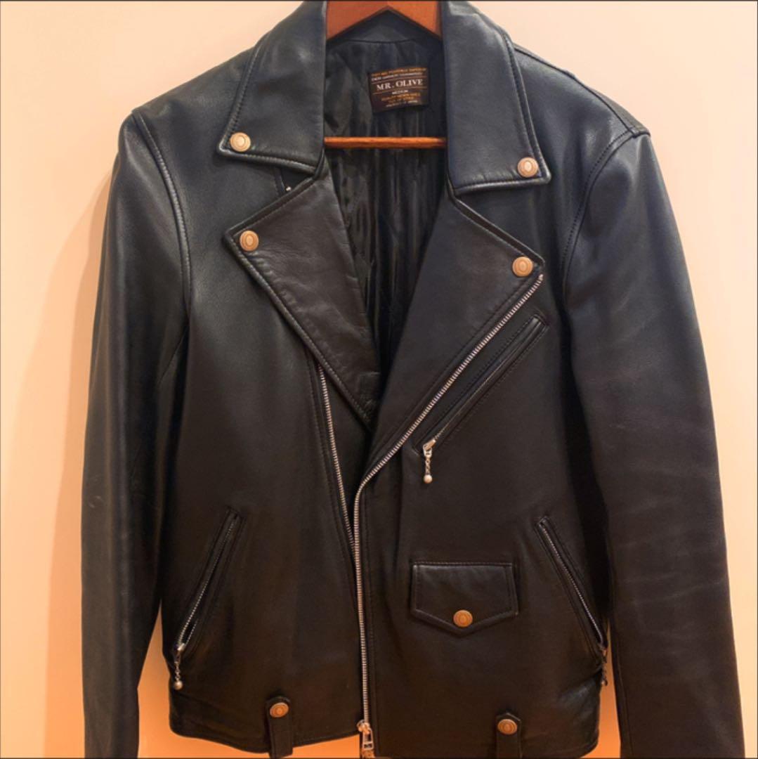 アンダーカバー undercover 縮絨ライダースジャケット アンダーカバー