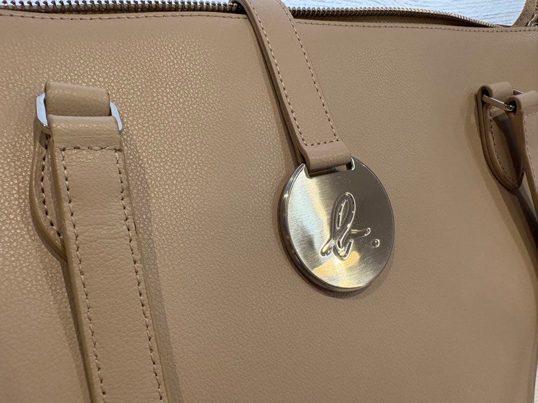 【姉妹ママさん専用】agnes b. アニエスベー バッグ ベージュ トートバッ