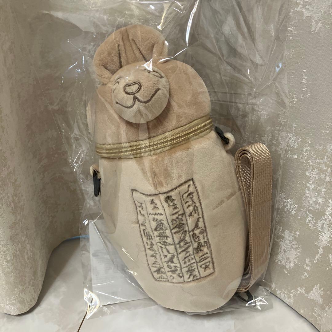 古代エジプト展 オリジナルグッズ カノプス壺 ショルダーバッグ お顔