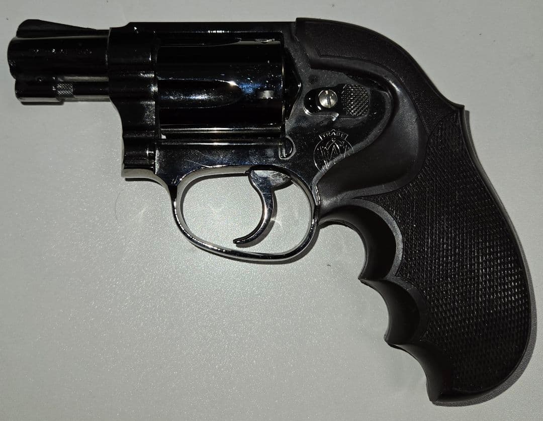 ふかぢゃ S&W M36 特殊グリップ付きトワイライトクローム