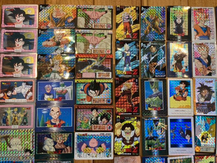 ドラゴンボールカードダス　キラ102枚　ノーマル1170枚　ステーション6冊付き