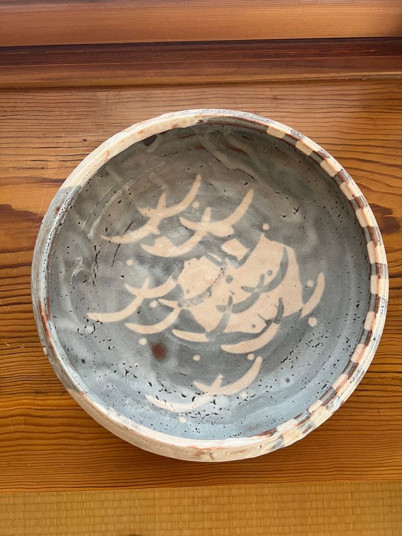 作家物 陶芸 鉢 共箱・しおり付き 銘「七斗美」 直径約29cm 作家物 陶芸 鉢 共箱・しおり付き 銘「七斗美」 直径約29cm - メルカリ