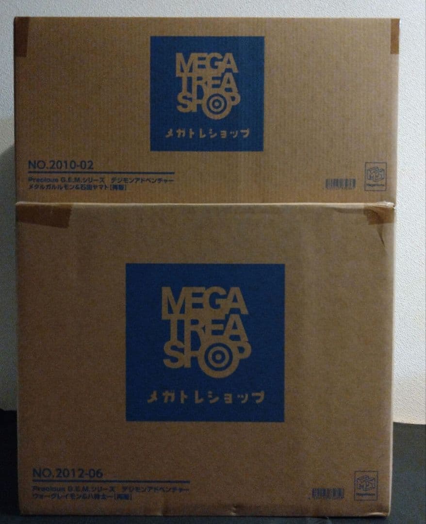 G.E.M　デジモン　フィギュア　ウォーグレイモン　メタルガルルモン