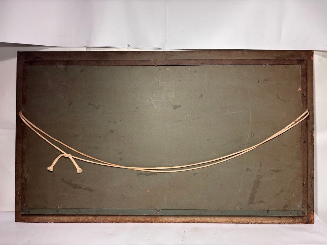 ✨大判サイズ 超希少品！！ アンティーク油彩画