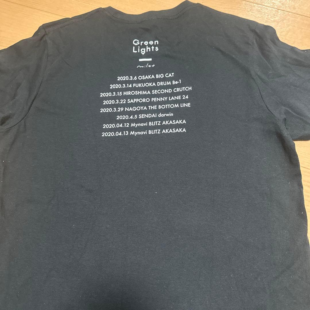 milet Green Lights ツアーTシャツ Lサイズ 黒
