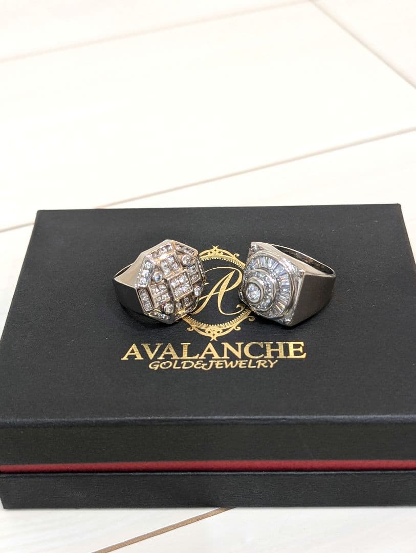 AVALANCHE リング 2個セット