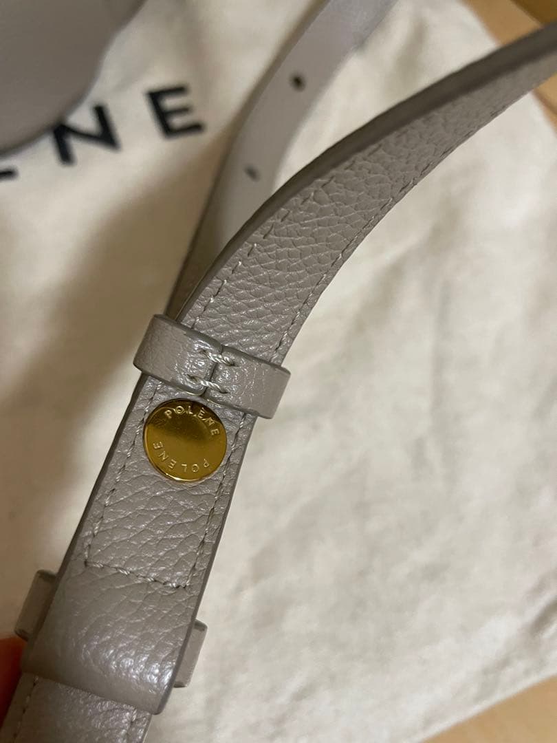 POLENE ポレーヌ Numéro Huit Mini トープ 保存袋付き