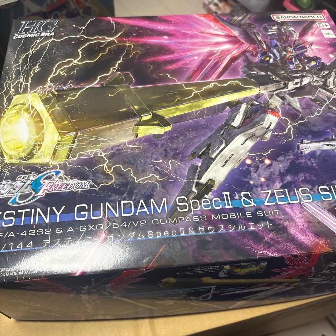 HG1/144デスティニーガンダムSpecⅡ&ゼウスシルエット ガンプラ】HG 1/144『デスティニーガンダムSpecII&ゼウスシルエット