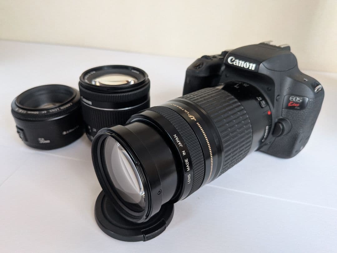 Wi-Fi&自撮り 小型軽量！ canon eos m3 レンズセット