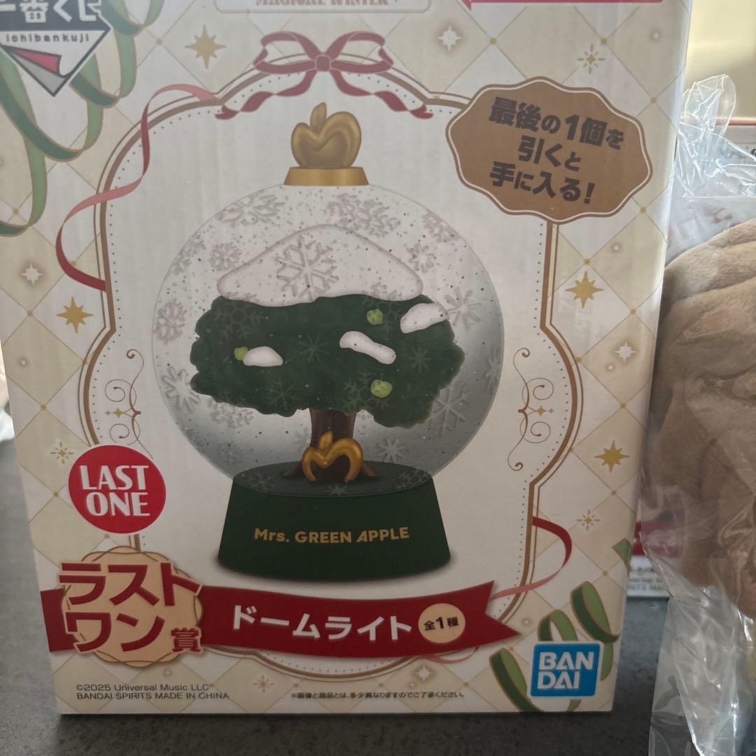 ミセス1番くじ　A賞藤澤マスコット、ラストワン賞ドームライト