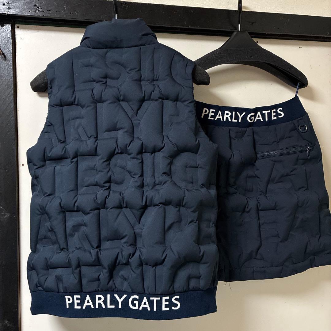 PEARLY GATES ダウンベスト&ダウンスカート