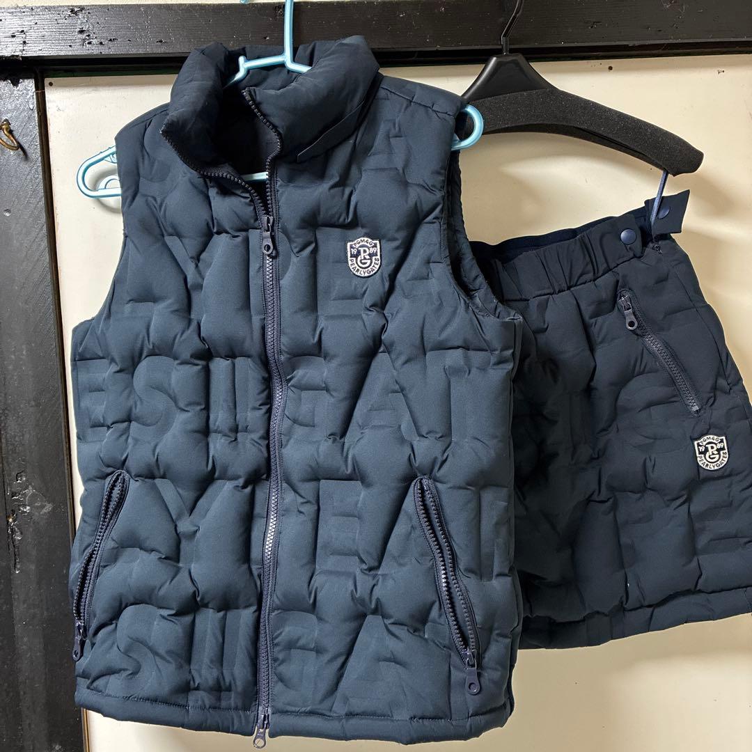 PEARLY GATES ダウンベスト&ダウンスカート