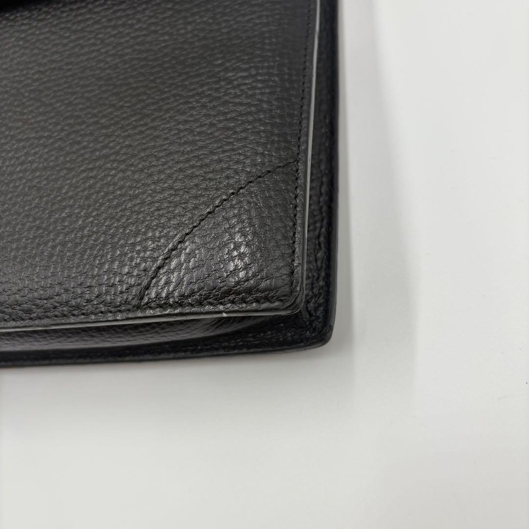 【良品✨】LOEWE ロエベ　ハンドバッグ　ビジネスバッグ　アナグラム　鍵　黒