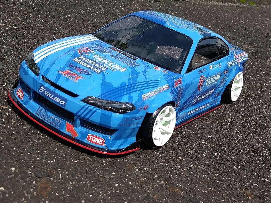 ヨコモ MERCURYサヤカスペシャル S15ボディ 製作済新品ラジコンボディ