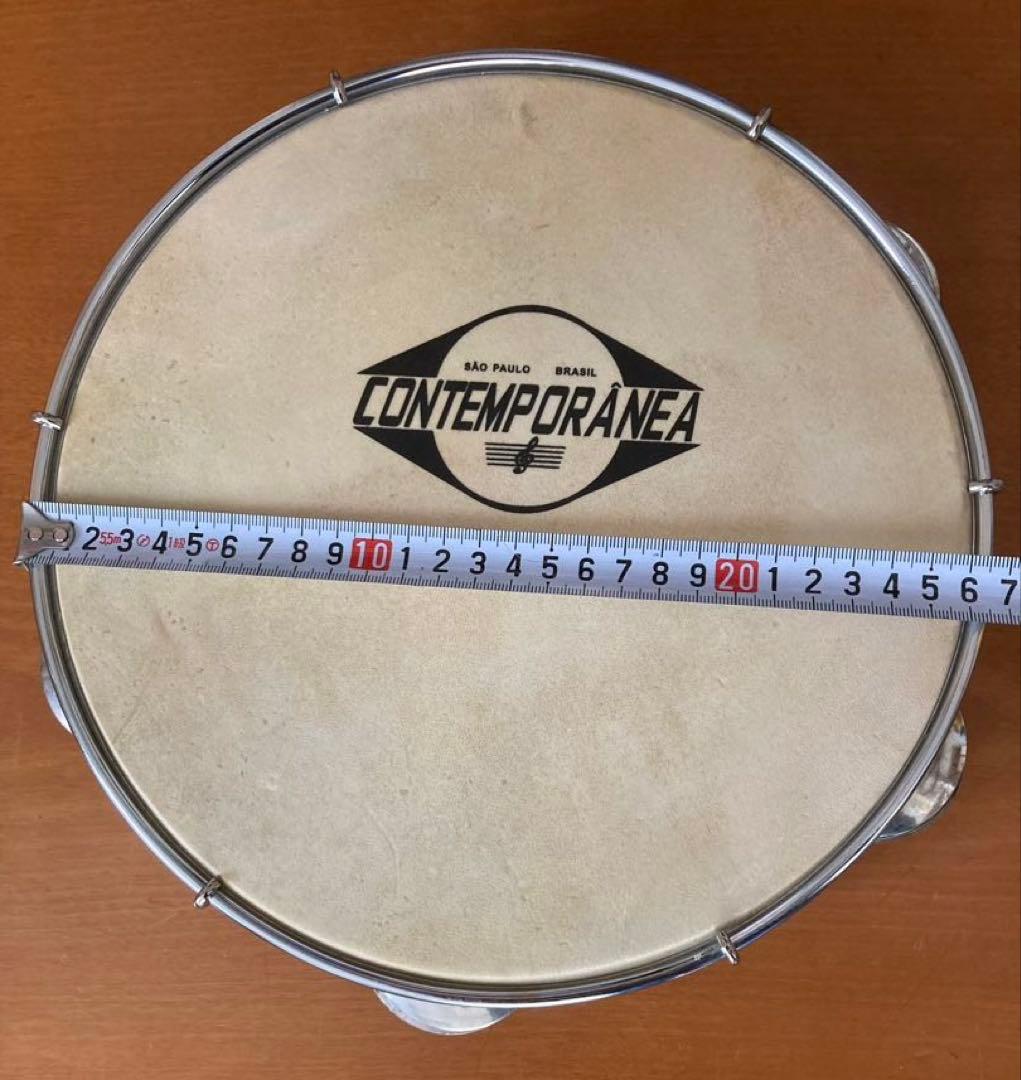 匿名配送】CONTEMPORANEA・パンデイロ・27cm・ハードケース付