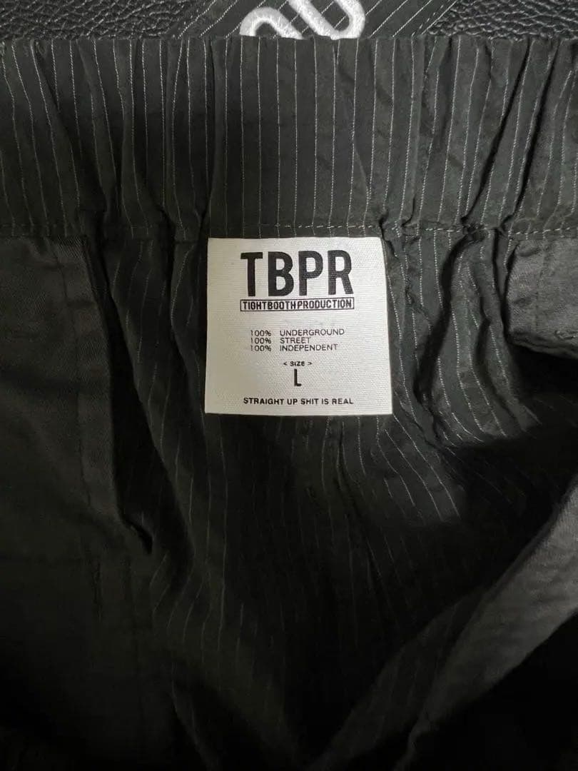 tightbooth ストライプ バギー スラックス タイトブース