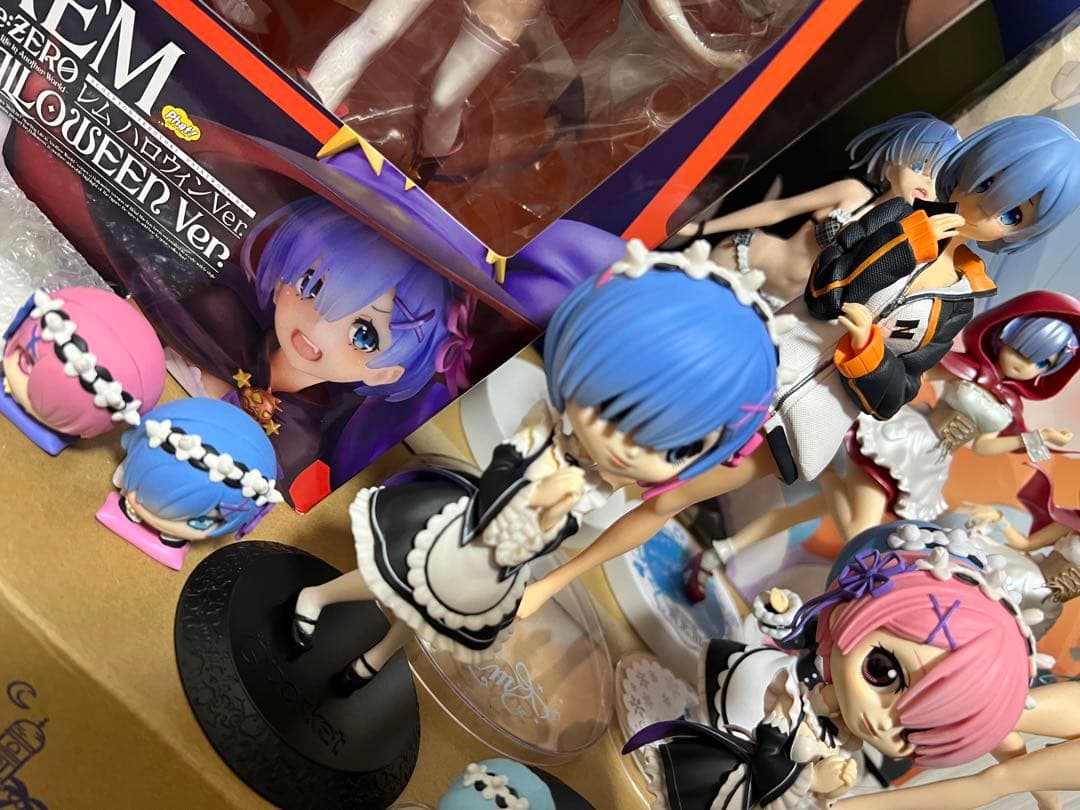リゼロ　まとめ売り　フィギュア　ハロウィン　レム