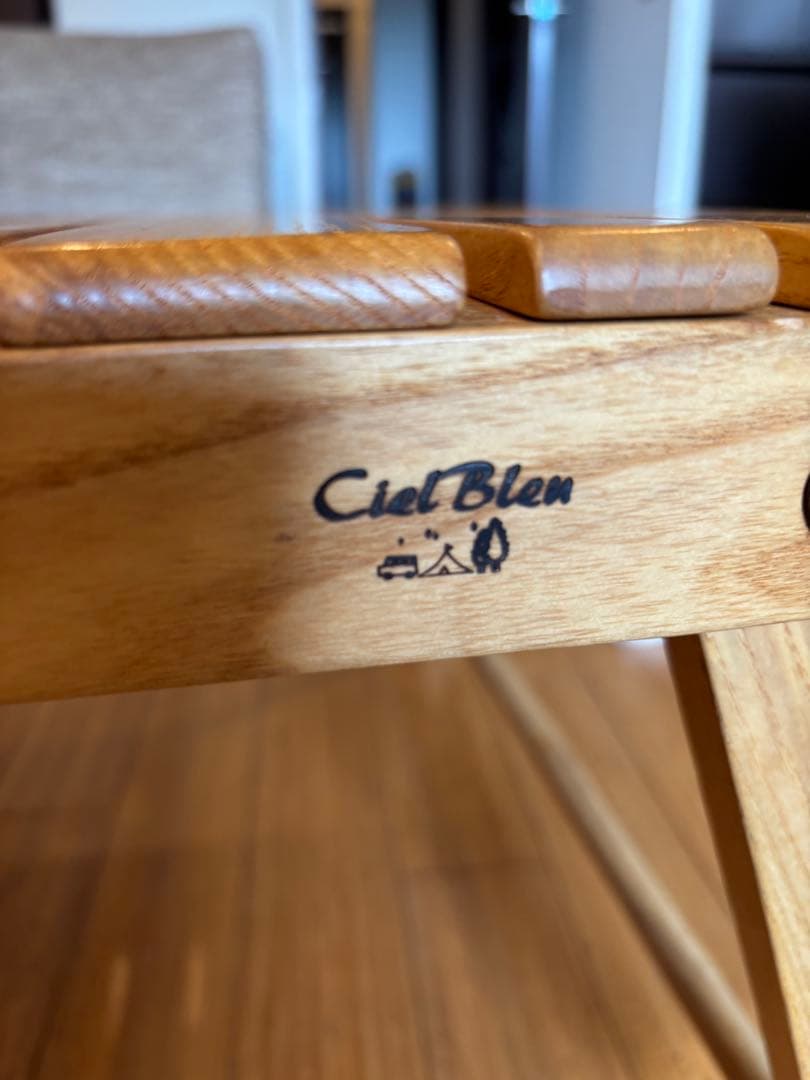 希少】CielBleu ロールトップテーブル L-B（収納袋付き）