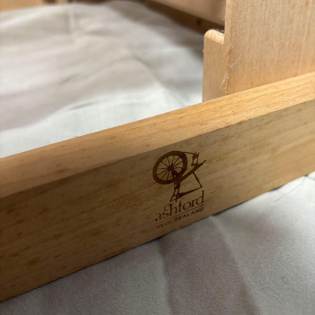 アシュフォード　卓上織り機　綜絖3枚