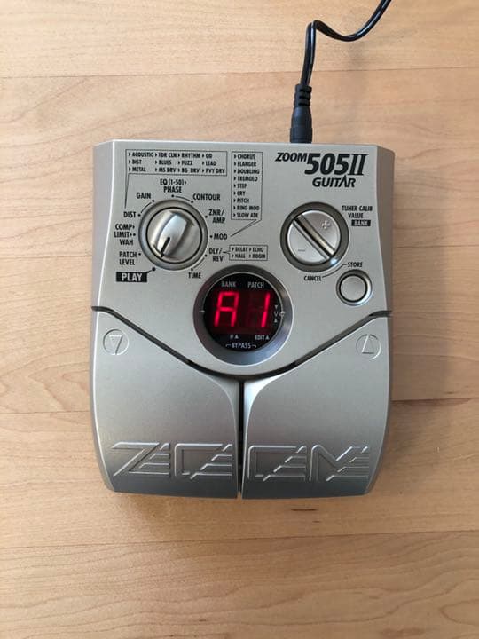 【7月末まで値下げ中】 ZOOM 505Ⅱ GUITAR マルチエフェクター