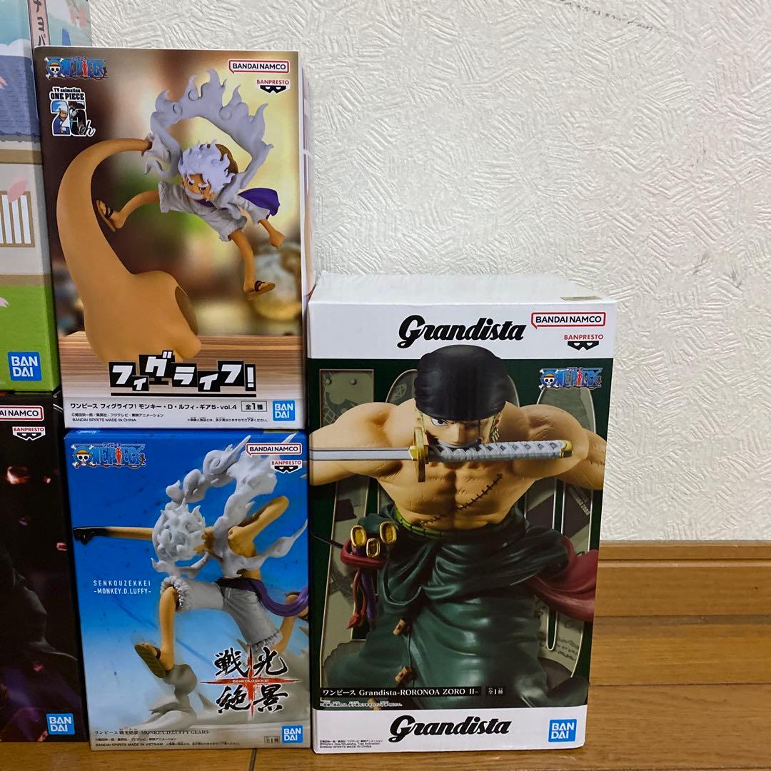 ワンピース　プライズフィギュア　8個