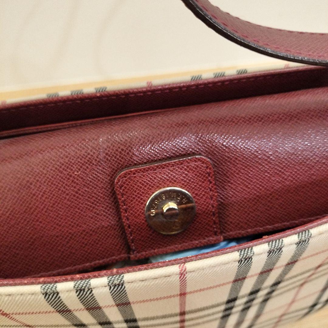 Whiteboo!! 　Burberry チェック柄 ショルダーバッグ