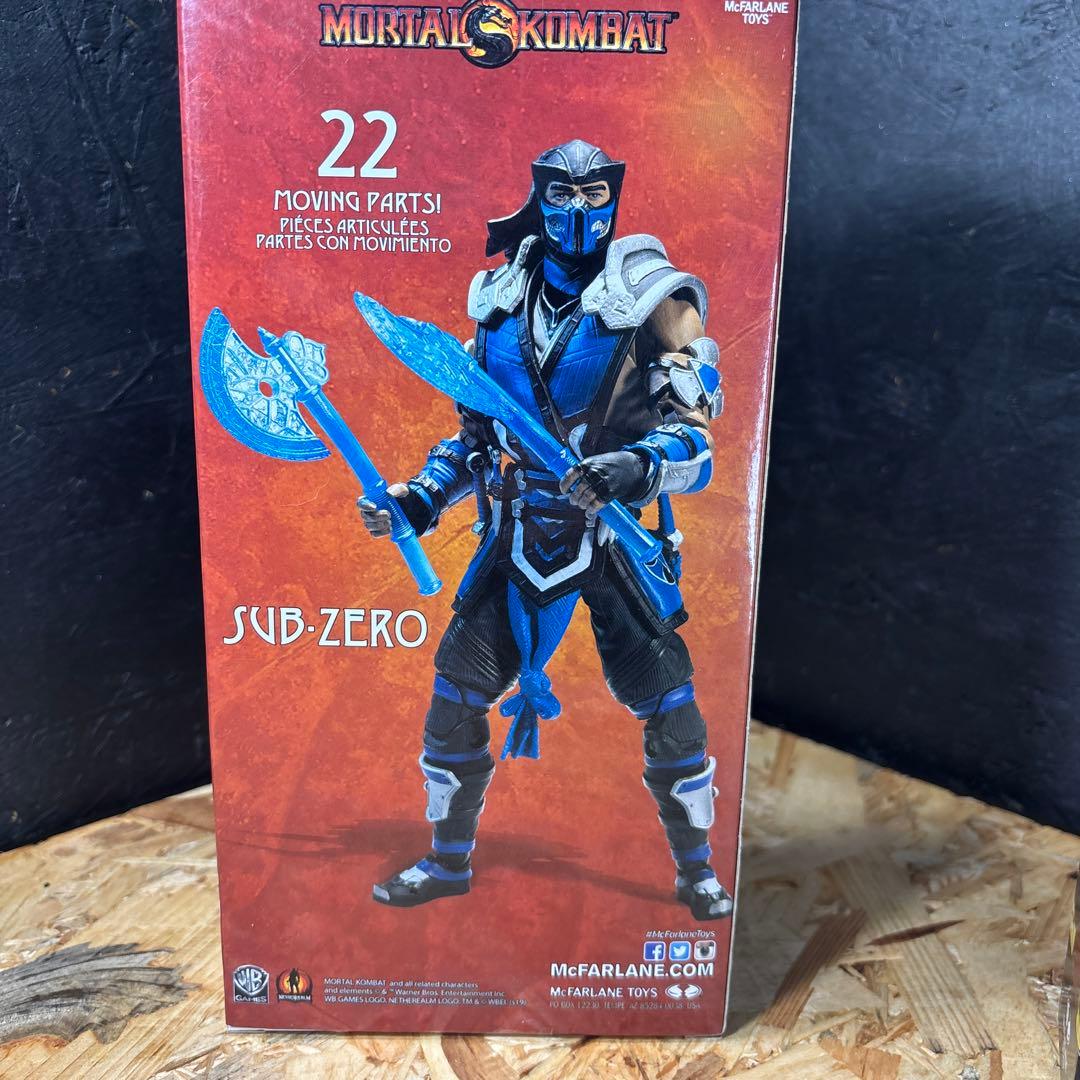 マクファーレン トイズ モータルコンバット フィギュア　スコーピオン　サブゼロ