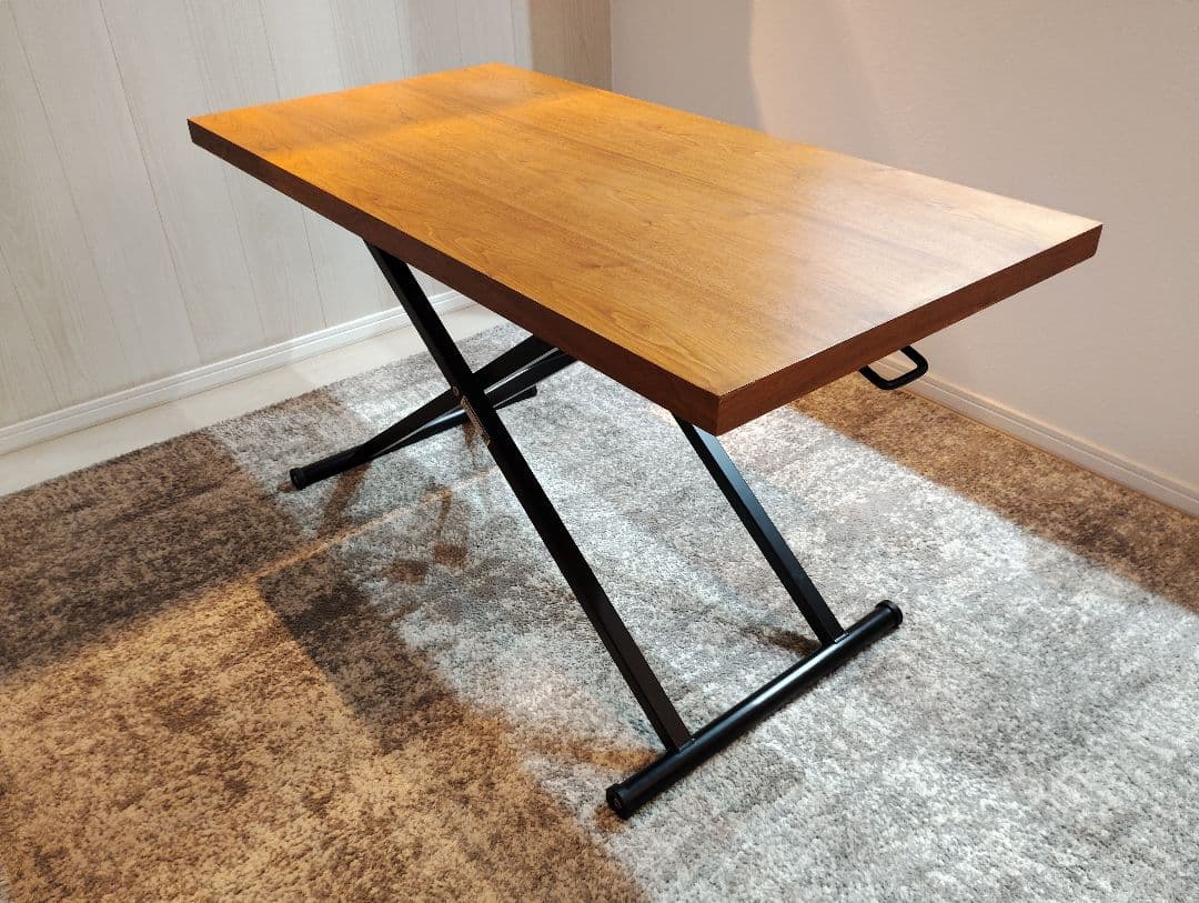 ニトリ 昇降リビングテーブル アクティブ2 120 リフトアップ