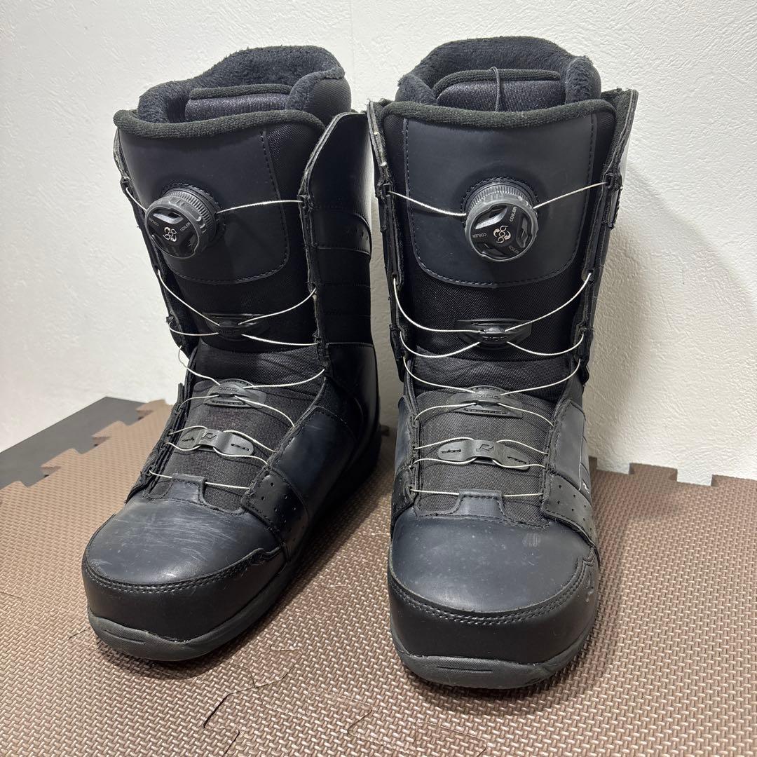ANTHEM ブラック スノーボードボアブーツ