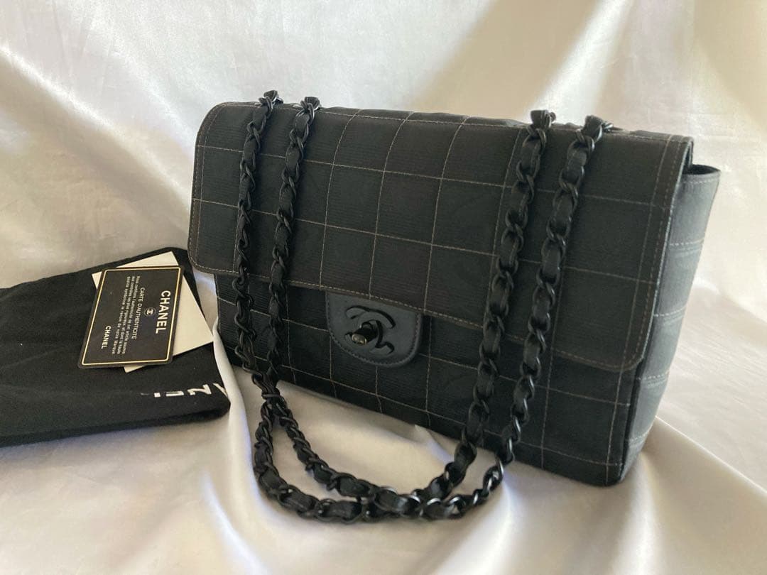 まいり様♡CHANEL ニュートラベルライン　ブラック　チェーンバッグ