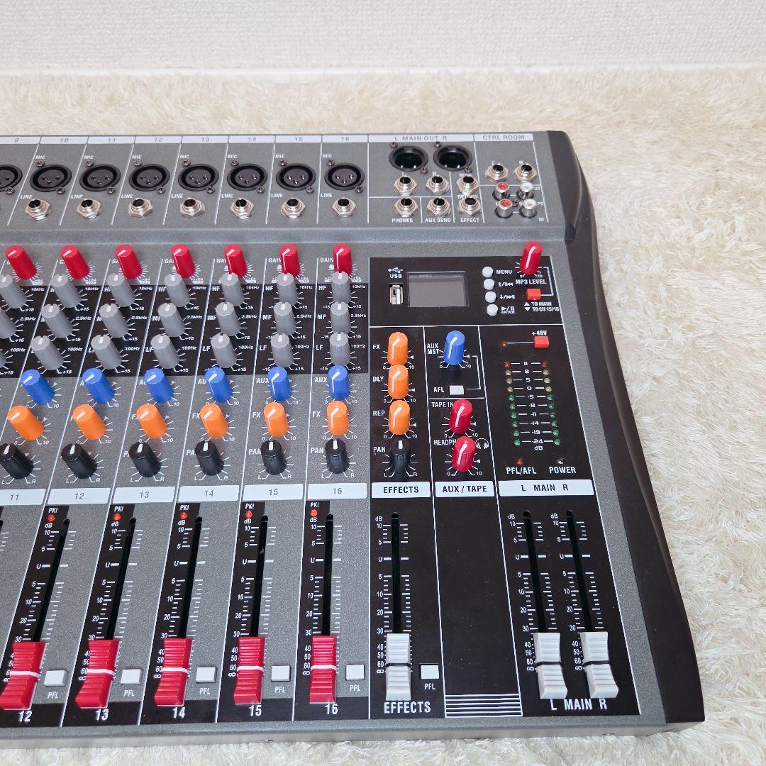 動作品✨Depusheng DX16 ミキサー サウンドコントローラー 16ch