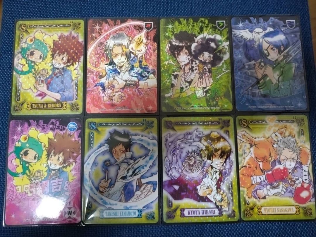 家庭教師ヒットマンREBORN!CCGサザンクロスバトル限定カード 8枚セット 家庭教師ヒットマンREBORN! サザンクロスバトルカード 雲雀恭弥 2枚