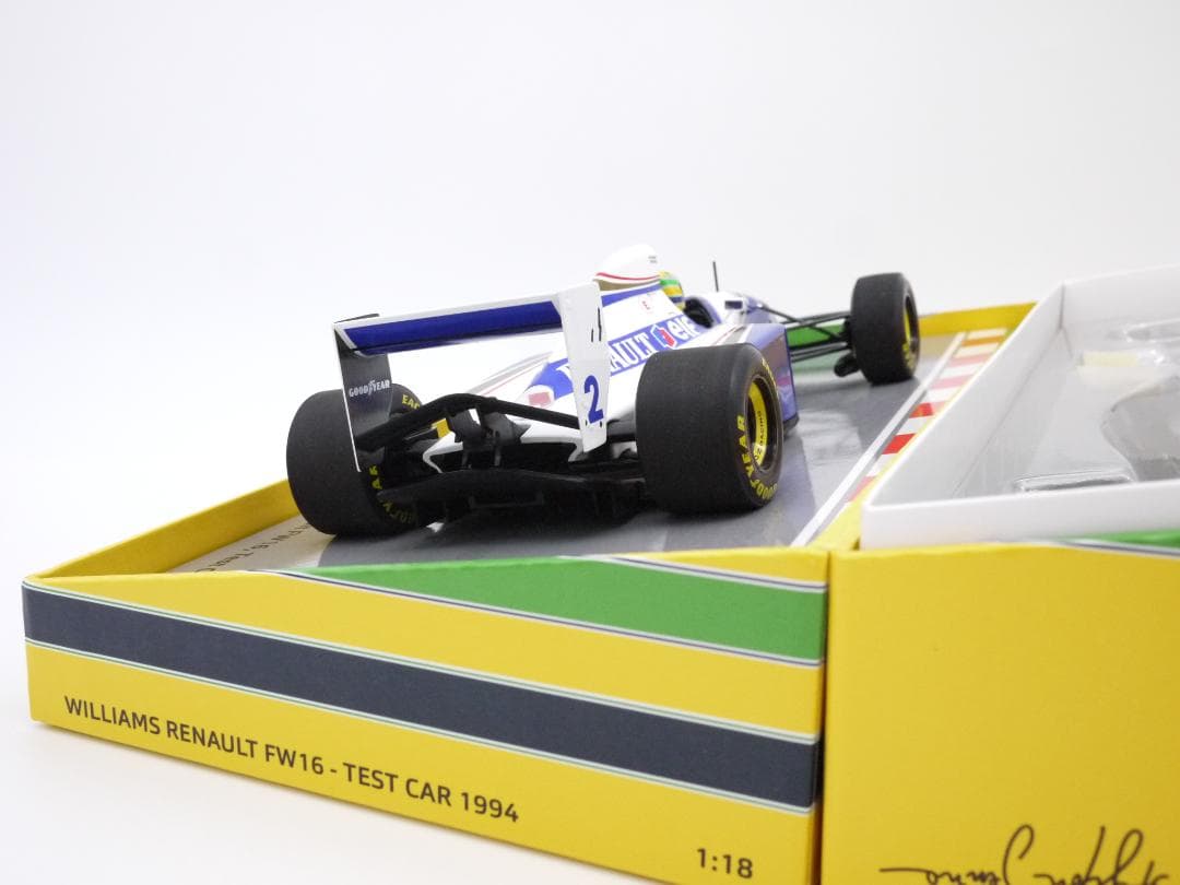 1/18 ウィリアムズ FW16 ポールリカール A.セナ Minichamps