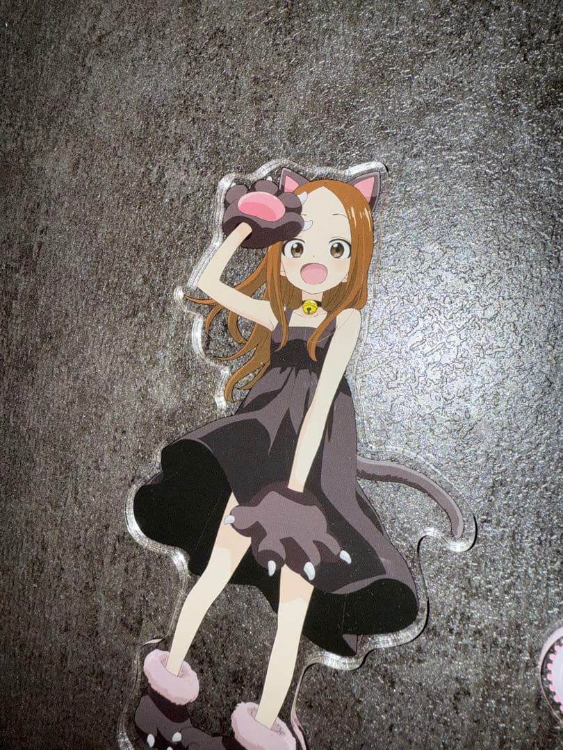 からかい上手の高木さん　Blu-ray 全巻購入特典　アクリルスタンド　猫