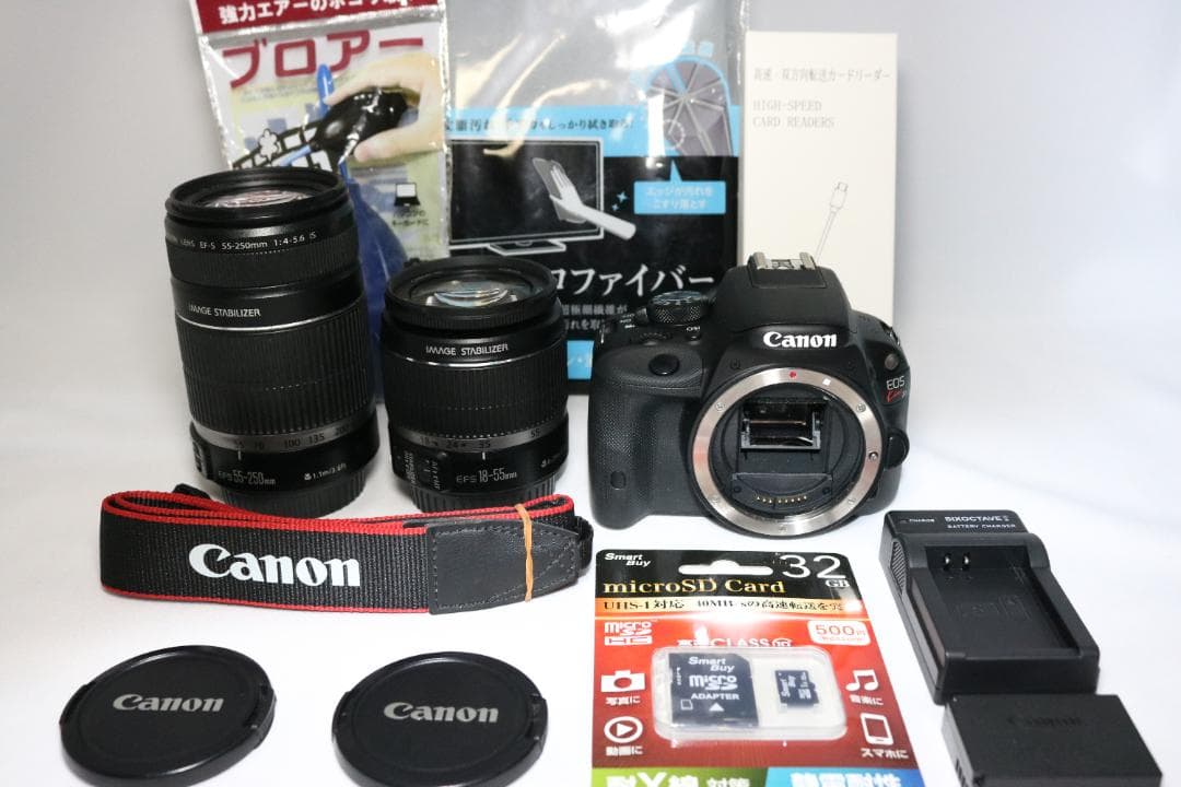 ⭐Canon Kiss X7 新品級⭐望遠レンズセット⭐S回数922回 一眼レフ