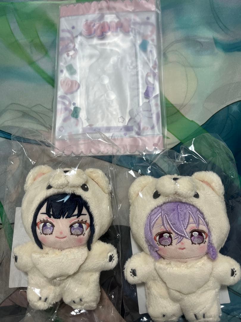 あんスタ いつぬい ユメ エス キャンデーポーチ いつぬいのキャンディポーチ届いた🩵💛 想像以上に小さくて推しのお顔